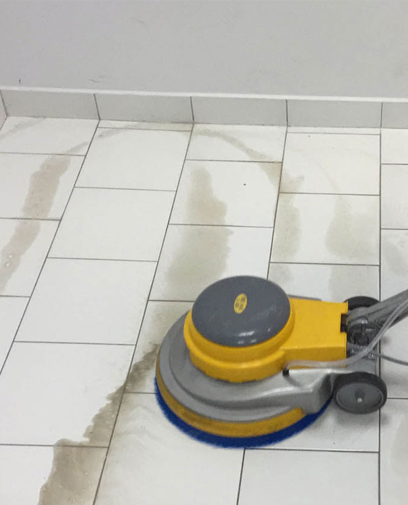 tiles and grout cleaning